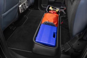 Ford F-150 Tool Storage Box - Under Seat - Husky Liners - Husky GearBox - Black - `15-`22 Ford F-150 Tool Storage Box - Under Seat - Husky Liners - Husky GearBox - Black - `15-`22